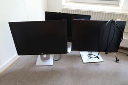 3 stk. computerskærme HP EliteDisplay E242, Eye Ease