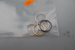 5 stk. ringe BERING