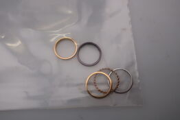 5 stk. ringe BERING