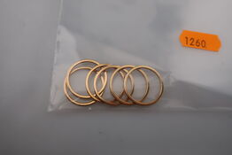 6 stk. ringe BERING