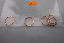 5 stk. ringe BERING