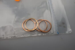 4 stk. ringe BERING