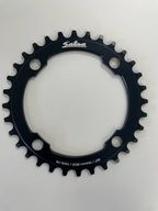 2 stk. Salsa Chainring SS Alu 4Bolt 104cd 32T Black