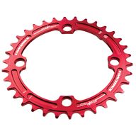 3 stk. Race Face Narrow Wide Chainring 104bcd 36T Red