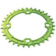 6 stk. Race Face Narrow Wide Chainring 104bcd 34T Green