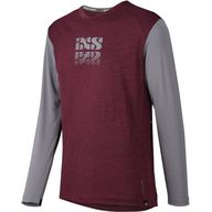 2 stk. iXS Trigger X long sleeve jersey raisin-graphite XS