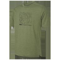 2 stk. iXS Flow Tech tee Contour olive S