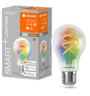 3 stk. LEDVANCE SMART+ WiFi E27 Klar Filament LED Pære 4,8W i RGB+TW