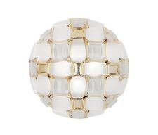 Loftlampe SLAMP MIDA medium - white/gold