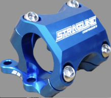 1 stk. Straitline Boxxer DM Stem 31,8x28mm Blue