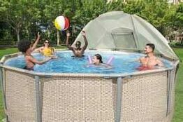 Bestway Flowclear Pavillion / Baldakin til runde pool 305 - 549 cm