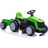 Havetraktor med trailer til børn med batteri Grøn 