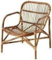 2 stk Fiji Loungestole rattan Natur