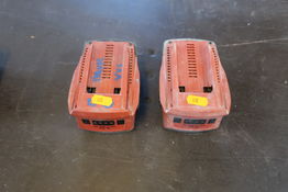 2 stk. batterier HILTI 3.3 Ah