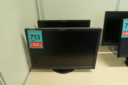 2 stk. Lenovo Thinkvision L2440pwC 24" skærm