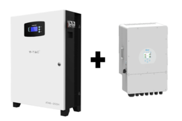 Inverter Hybrid DEYE 8 kw + 10 kw batteri