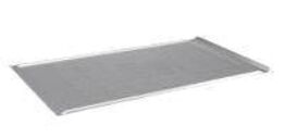 10 stk. Bageplade 1/1 GN aluminium perforeret m/ 4 buk