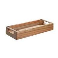 2 stk. Bestik Bakke Teak B300 x D118 x H48 mm WOOD by KEN STORKØKKEN