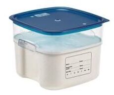 3 stk. Opbevaringsboks u/låg 11,4 ltr Cambro