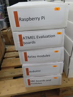 5 Kasser computerdele bl.a. RASPBERRY PI