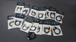 16 stk. Mini USB-USB kabel 0,3M DC NORDIC