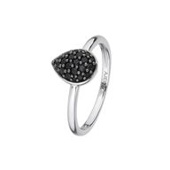 Black Serenity Ring - Str. S/52-53 mm.