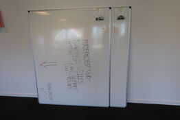 2 stk. whiteboard