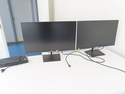 2 stk. 27" monitor, CEPTER CE27NOVA og laminator