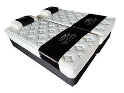 2stk. Luka Design enkeltsenge størrelse 90x200cm med 2 latex puder