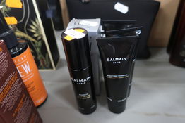 4 stk. produkter BALMAIN samt skæg serum AMERICAN CREW