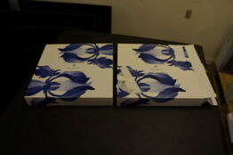2 stk. tallerkner ROYAL COPENHAGEN IRIS 27