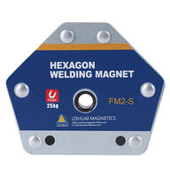 2 stk. Hexagon svejsemagnet FM2-M – 50 kg trækkraft (75° / 90° / 105°)