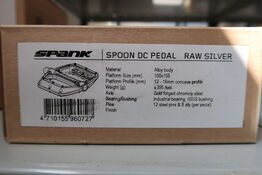 Pedalsæt SPANK Spoon Raw Silver