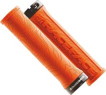 2 sæt Race Face Half Nelson Lock-On Grips Orange