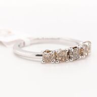 Diamantring med 1,5 ct Naturlig Fancy Gullig Brun Diamant - Vejl. pris 14.995,-