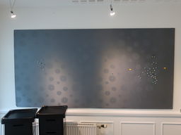 Large notice board 240x120 cm