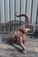 Elefant stående H48 cm. 