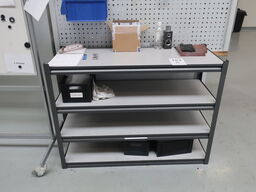 Reol inkl. indhold 47x124x92