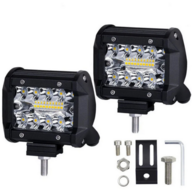 6 stk. LED-arbejdslampe 60W