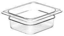 3 stk. Kantine 1/6 GN  D65 mm klar Cambro