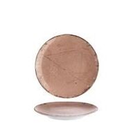 12 stk. Tallerken coupe rosa 203 mm Stone