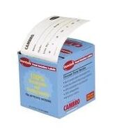 23 stk. Dato klæbemærker 250 stk B50 x D30 mm opløselig Cambro