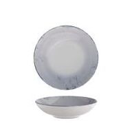 12 stk. Tallerken coupe dyb blå 215 mm Stone
