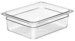6 stk. Kantine 1/2 GN D100 mm klar Cambro