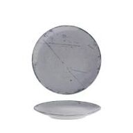 12 stk. Tallerken coupe blå 240 mm Stone