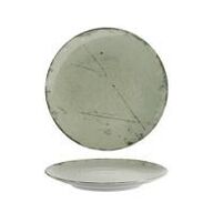 12 stk. Tallerken coupe grøn 263 mm Stone