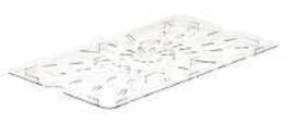 6 stk. Bundrist 1/1 GN kantine klar Cambro