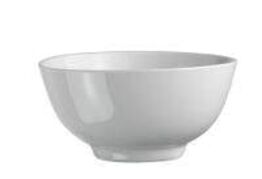 40 stk. Skål rund 125 mm 48 cl hvid porcelæn