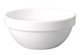 10 stk. Skål Casual 50 cl Diam140 mm melamin hvid