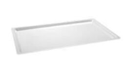 6 stk. Serveringsfad 1/1 GN 530 x 320 x 20 mm Melamin hvid